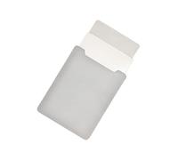 Zambuph Elegante e portatile custodia per laptop con - sottile per un facile trasporto borsa per computer custodia protettiva non magnetica Per ultra sottile, grigio chiaro, 13.3/14''