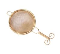 Zambuph Eleganti filtri da tè riutilizzabili in rete, colino da tè in rame, ottone fatto a mano, per un'esperienza di preparazione casa e ufficio, che offre una tazza di, Stile C