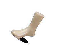 Zambuph Espositore per modelli di scarpe con braccialetti alla caviglia e calze migliora il visual merchandising nei negozi con espositori per piedi di manichino con calzini, Pelle, 21 cm