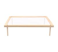 Zambuph Essiccatore per in legno con griglia per, fiori di vaniglia, erbe aromatiche, 39 x 24,5 x 10 cm, essiccatore per in legno