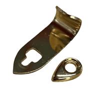 Zambuph Gancio per sassofono Supporto per sassofono Poggiamano in lega durevole Parti per Accessorio Strumento di riparazione Forniture Gancio per Supporto Cuscino per dita Accessori per