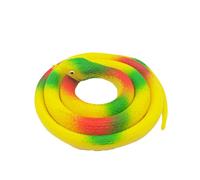 Zambuph Giocattoli Originali di di Gomma stravaganti con Forniture Animali dal Design Realistico, 80 cm Giallo 1