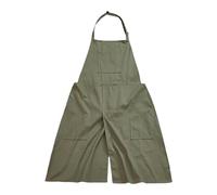 Zambuph Grembiuli in Ceramica Funzionali con,Verde,Altezza 100 cm | comodi da indossare e con ampio spazio per le tasche, disponibili per la pittura fai da te in ceramica, ceramisti e artisti