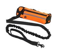 Zambuph Guinzaglio per cani Prodotti per animali domestici Corda per cuccioli Cordoncino vivavoce Retrattile Ottima fattura Dimensioni compatte Sacco sportivo Poliestere Cotone, Arancia