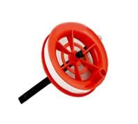 Zambuph Linee di aquiloni volanti da 100 m Avvolgitore di plastica Stringa a forma tonda Attrezzi da esterno portati dall'uomo Asse ritorto resistente all'usura lungo