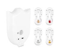 Zambuph Luce per WC con sensore di movimento, facile da installare, illuminazione a LED per ristoranti, luce notturna per WC, rilevamento delle luci della