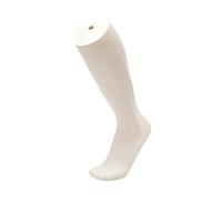 Zambuph Modello di piede attraente, manichino per gambe da uomo, materiali di prima qualità, leggero, durevole, opzioni versatili, supporto per espositore per piedi manichino, Bianco, 42.6x8.1 cm