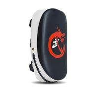 Zambuph Pad da Boxe Punching Exercise Curved Padded Workout Kickboxing Training Sparring Practice Scudo Portatile per Club, Bianco