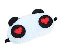 Zambuph Panda Sleeping Face Cover Household Handheld Eyeshade Light Traveling Korean Plush Sleepmasker Unisex Shade Patch