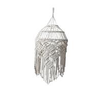 Zambuph Paralume per lampada da soffitto Boho, paralume bohémien che | all'istante qualsiasi spazio con una straordinaria lavorazione artigianale in corda di cotone personalizzata e un fascino Per