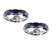 Zambuph Piantagione di loto Betta trasparente in pesci di loto coltivati per vaso in acqua elegante per interni Fiore per piantare, 20 cm, 19.5 * 19.5 * 9. cm