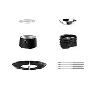 Zambuph Piatto di frutta al cioccolato per riunioni di famiglia dal sapore migliorato che può cuocere i Per marshmallow in meno un minuto per aromatizzarli