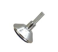 Zambuph Piedini per gambe di scorrimento Parte di supporto per la modifica Scivoli per mobili universali Raccordi modificati per piedini per mobili con rotelle, M10*30 * 59