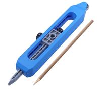 Zambuph Righello per tracciatura di profili Carpenteria con bloccaggio manuale Calibro per tracciatura di misurazione con serratura Strumento per la sagomatura degli angoli del preciso