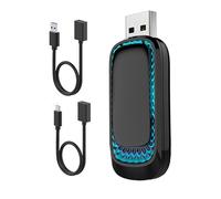 Zambuph Rimani connesso mentre sei in movimento con il gioco in auto wireless e l'adattatore per Android Auto Luce ambientale multicolore ABS a basso ritardo