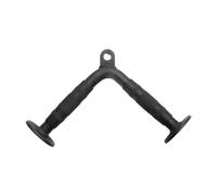 Zambuph Routine di allenamento Pro V Handle Triceps Pushdown Bar per un allenamento efficace Barra a forma di V Palestra domestica Accessori per cavi per spalle Pull Down Sollevamento pesi