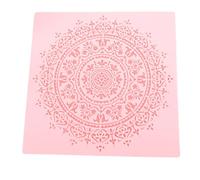 Zambuph Sblocca il potenziale artistico con i modelli di pittura ausiliaria Mandala realizzati in plastica PET durevole per lungo tempo, Come mostrato 2