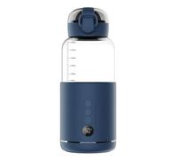 Zambuph Scaldabiberon wireless Soluzione di riscaldamento portatile e sicura ovunque Lo scaldabiberon può essere riscaldato in qualsiasi momento Vetro sano, blu