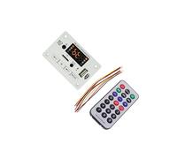 Zambuph Scheda MP3 Bluetooth supporta doppia decodifica WMA WAV FLAC APE con funzione vivavoce e modulo di registrazione 5V 12V Autoradio WMA WAV FLAC APE Scheda MP3 Bluetooth vivavoce