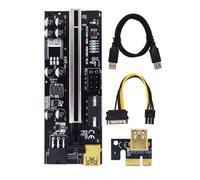 Zambuph Scheda PCI-E da 1x a 6x Exender Scheda USB Adattatore per madre per PC desktop Componente elettronico Apparecchiature elettriche, Tipo 2
