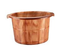 Zambuph Secchio per pediluvio Vasca portatile Lavabo per pedicure ispessito Rilassante dopo una lunga giornata Vaschetta per pediluvio in PP Massaggio Rilassamento Lavabo per , Marrone , M