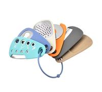 Zambuph Set di piccoli utensili da cucina multifunzionale per pizza, taglia aglio e smerigliatrice 6, possono essere impilati e conservati insieme