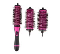 Zambuph Set di spazzole per capelli rotonde staccabili con canna rivestita in ceramica e setole ad resistenza per rendere i capelli elastici facilmente. Spazzola per rotonda per asciugatura,
