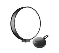 Zambuph Softbox rotondo universale da 40 cm, accessorio indispensabile per la fotografia, elimina le ombre dure per una migliore luce diffusa del flash softbox rotondo leggero da 40 cm