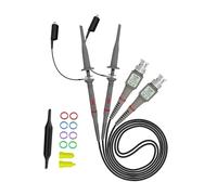 Zambuph Sonde per oscilloscopio 20M 60M 100M compatibili universali P6100 Set di strumenti di prova per sonde per oscilloscopio per autoveicoli P6100 Universali per autoveicoli