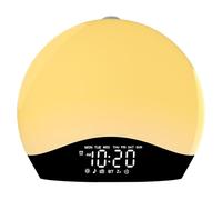 Zambuph Sperimenta operazioni silenziose e funzioni multiple Sveglia luminosa La luce analogica dell'alba accenderà gradualmente 1