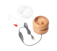 Zambuph Strumento rapido per perline Kit elettrico per ciotola per perline con ago a cruna grande e cavo USB La migliore soluzione per la creazione di gioielli per braccialetti Kit per creazione di