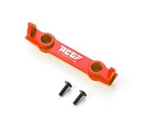 Zambuph Supporto per paraurti con piastra anteriore in lega di alluminio per Axial 1/10 SCX10 RC Crawler Aspetto durevole ed elegante per Axial 1/10, Rosso