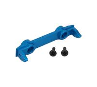 Zambuph Supporto per paraurti con piastra anteriore in lega di alluminio per Axial 1/10 SCX10 RC Crawler Aspetto durevole ed elegante per Axial 1/10, Blu