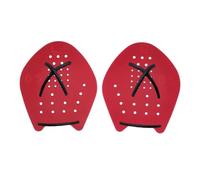 Zambuph Swim Like Pro Attrezzatura generale da uomo e da donna Gel di silice per pinne a mano con accessorio Palmo per l'allenamento del nuoto , rosso , S (15.5 x 18 cm)