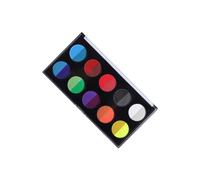 Zambuph Tavolozza di colori per il corpo e il viso attivato con acqua Kit per trucco Adulti Bambini Compleanno Cosplay Festival Eventi e niente male per corpo Kit di colori per e viso