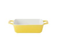 Zambuph Teglia per pane con grande capacità, calcinazione ad temperatura, teglie per pane in ceramica durevoli per la cottura del, teglia per plumcake, giallo