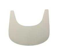 Zambuph Tovagliette in PVC facili da pulire e resistenti alle alte temperature, sane e sicure per entrare in contatto con gli alimenti, Grigio chiaro