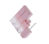 Zambuph Tubo per lucidalabbra da 3 pezzi Tubo per rossetto piccolo Contenitore cosmetico campione fai-da-te Rosso