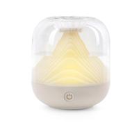 Zambuph Umidificatore d'aria da 700 ml Ricaricabile Aroma Oli essenziali Diffusore Atomizzatore da viaggio portatile per auto scrivania, Bianco