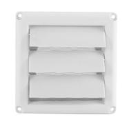 Zambuph Uscita del Coperchio dello sfiato dell'essiccatore dell'Aria 3 Alette Coperture della griglia Parete di Sostegno Parte di Ricambio dell'otturatore Azienda Fabbrica Ventilazione, 4 Pollici