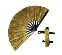 Zambuph Ventaglio di bambù alla moda per gli appassionati dei social media e molto adatto per ogni occasione. È un compagno essenziale, digitare+2