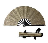 Zambuph Ventaglio di bambù alla moda per gli appassionati dei social media e molto adatto per ogni occasione. È un compagno essenziale, digitare+4