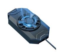 Zambuph Ventola di Raffreddamento per Telefono Cellulare Clip Posteriore Radiatore Portatile Retrattile Dispositivo di Raffreddamento per Cellulare Dissipatore Calore Gamer Forniture per Giochi