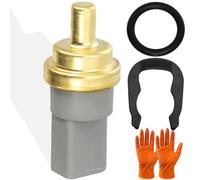 ZAMDOE 06A919501A Sensore Temperatura Acqua refrigerante 2 Pin per Skoda per Seat per Audi A3 A4 A5 A6 A8 Q3 Q5 Q7 TT per VW per Golf per Passat per Jetta per Beetle per Porsche 6A919501 158-0784