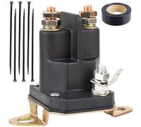 ZAMDOE 33-331 Relais solénoïde de démarreur a 3 Pin Solenoide di avviamento Universale 12V per MTD 109946 146154 1753539 AM138497 Chiave a Spirale per Trapano per Tosaerba Attrezzo