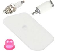 ZAMDOE 530150253 Filtro Aria Kit di Sostituzione per Husqvarna 128L 128LD 128LDX 128R 128RJ 124C 124L 125L 125LDX 125R Tagliabordi con Filtro Aria Candela Filtro Carburante Pompa di adescamento