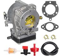 ZAMDOE 693480 Ricambio carburatore per Briggs & Stratton motori 42E707 42E777 42A707 42A777 V-Twin, per LT1000 87-96 16-21HP Carb, con guarnizioni Filtro carburante
