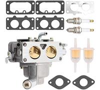 ZAMDOE 791230 Sostituzione carburatore per Briggs & Stratton 799230 796227 699709 499804 20HP 21HP 23HP 24HP 25HP intek V-Twin 4 Tempi Motori, con guarnizioni di Montaggio Filtri Carburante