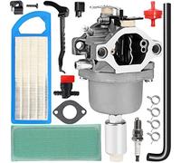 ZAMDOE 799727 698620 Sostituzione carburatore per Briggs & Stratton 794572 14HP 15HP 16HP 17HP 17,5 HP 18HP Intek Motori Trattore Tosaerba Nikki Carb con Filtro dell'Aria Candela