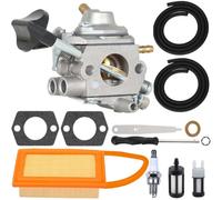 ZAMDOE Carburatore BR 600 per Stihl BR600 BR500 BR550 BR700 Soffiatore a Zaino Soffiatore per Foglie Sostituisce Zama C1Q-S183 C1Q-S184 4282-120-0606 4282-120-0607 4282-120-0608 Parti con Filtro Aria